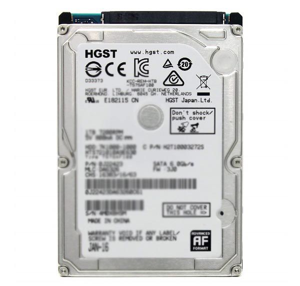0F22808 HGST Ultrastar 7K6000 Series 2TB 7200RPM SAS 12Gb/s 128MB Cache 4Kn (TCG SE) 3.5-inch Hard Drive
