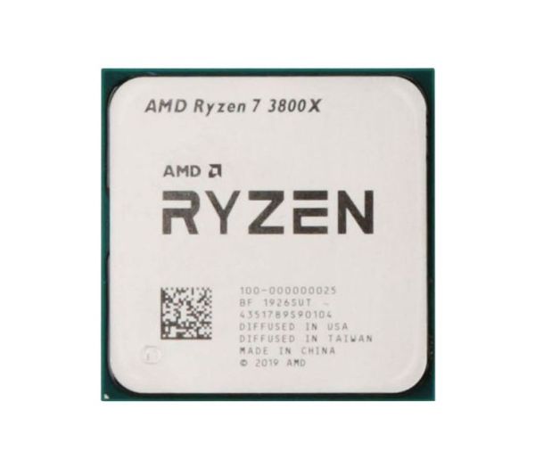 100-000000025 AMD Ryzen 7 3800X Octa-core (8 Core) 3.9GHz 32MB L3 Cache Socket AM4 Processor