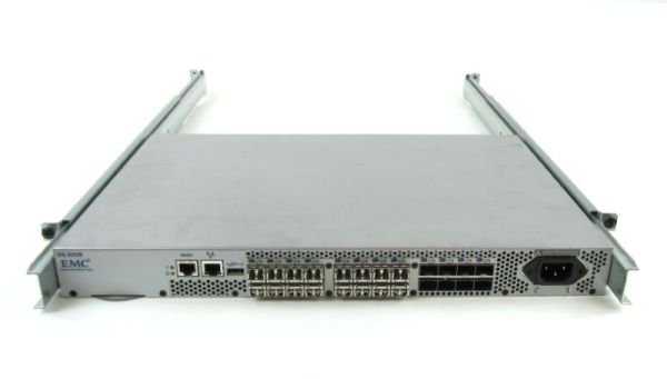 100-652-065 EMC DS-300B 24-Port 8Gb/s Fibre Channel Rack-Mountable 1U Network Switch