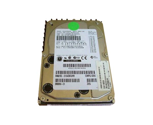 390-0066 Sun 18.2GB 10000RPM Ultra-160 SCSI LVD Hot-Pluggable 80-Pin 3.5-inch Hard Drive