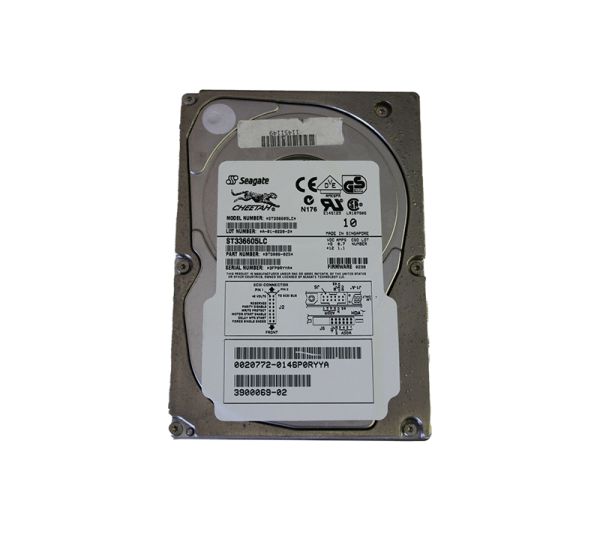 390-0069 Sun 36.4GB 10000RPM Ultra-160 SCSI LVD Hot-Pluggable 80-Pin 3.5-inch Hard Drive