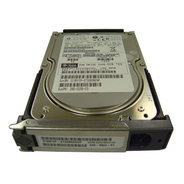 390-0256 Sun 73GB 10000RPM Fibre Channel 2GB/s 3.5-inch Hard Drive