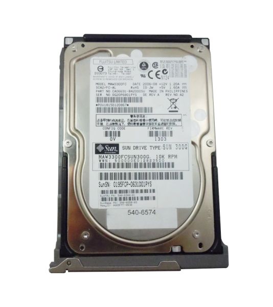 390-0258 Sun 300GB 10000RPM Fibre Channel 2GB/s 8MB Cache 3.5-inch Hard Drive