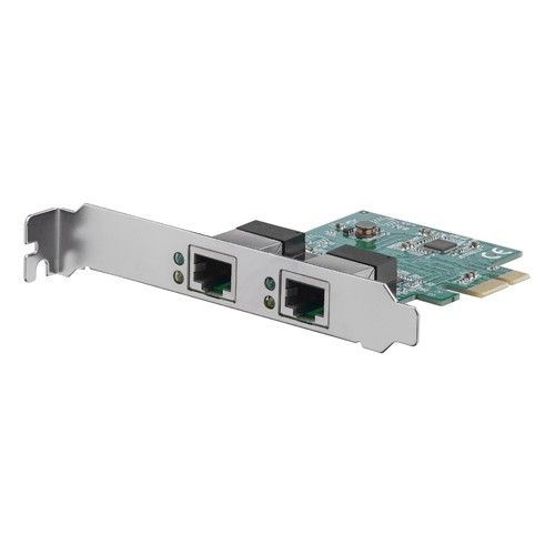 A0620418 Intel Pro/1000 Pt 2-Ports RJ-45 1Gb/s 10/100/1000Base-T Gigabit Ethernet PCI Express x4 Server Network Adapter Card