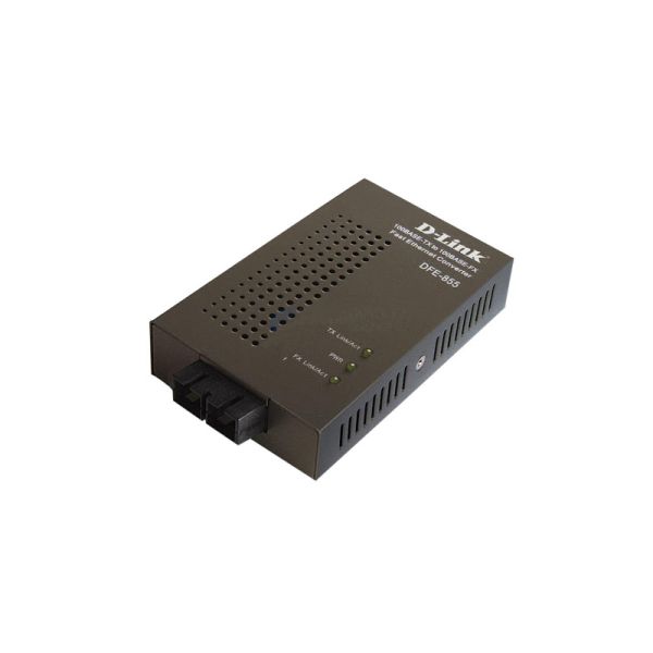 DFE-855 D-Link 1 port 100Base-TX to 100Base-FX 100M Ethernet photoelectric converter, multi-mode Media Converter