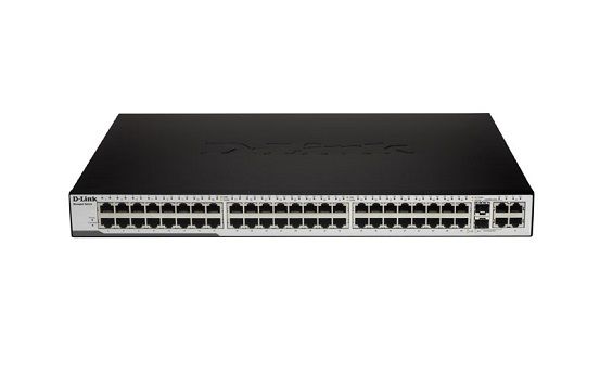 DES-3052 D-Link 395W 48-Port 10/100 (PoE) Managed Fast Ethernet Switch with 2 Combo Gigabit SFP Ports & 2 Ethernet Ports