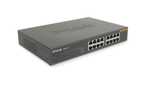 DGS-1500-20 D-Link 16-Port 10/100/1000Base-T Layer-3 Managed Gigabit Ethernet Switch Rack-Mountable