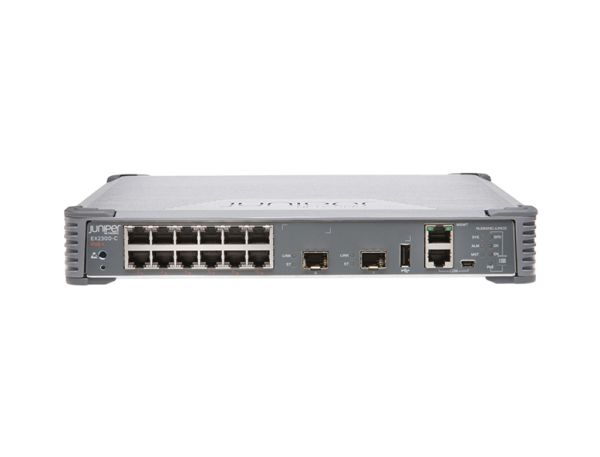 EX2300-C-12T Juniper 12-Port 10/100/1000Base-T Managed Layer-3 Gigabit Ethernet Switch Rack-Mountable