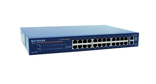 FS728TLP-100NAS Netgear 24-Port 10/100 (PoE) Managed Fast Ethernet Switch Rack-Mountable