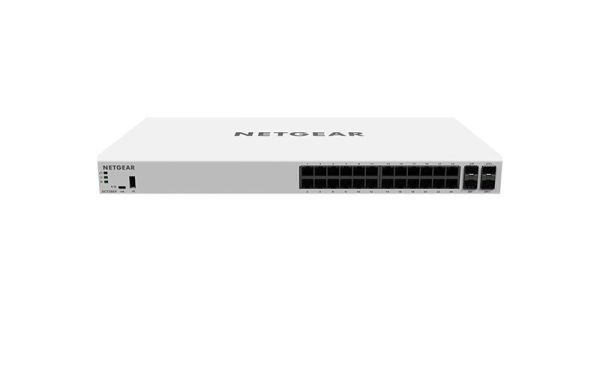 GC728XP Netgear 24 x Ports 10/100/1000Base-T + 2 x SFP Ports + 2 x SFP+ Ports Layer 3 Managed 1U Rack-mountable Gigabit Ethernet Network Switch