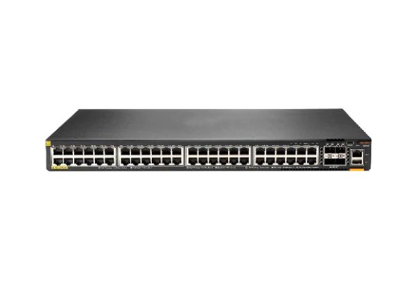 JL727A Aruba 6200F 48G 52-Port 48 x 10/100/1000 Base-T RJ-45 rack-mountable Switch