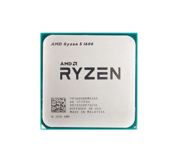 YD1600BBM6IAE AMD Ryzen 5 1600 Hexa-core (6 Core) 3.2GHz 16MB L3 Cache Socket AM4 Processor